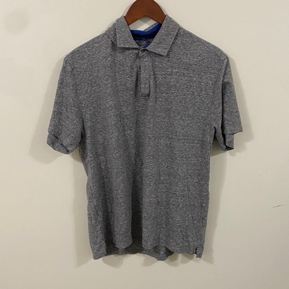 Zachary Prell Charcoal Polo Shirt